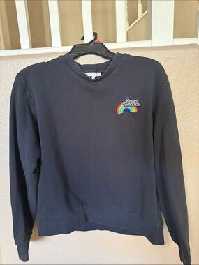 Maje sweatshirt, black, size 3 (fits like a women’s medium)